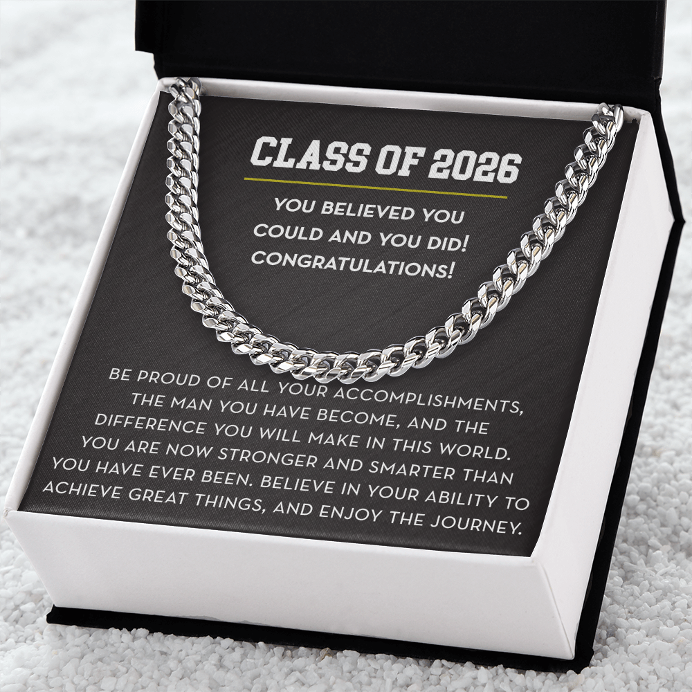 Class of 2026 Graduation Gift for Him, Gift for Graduate