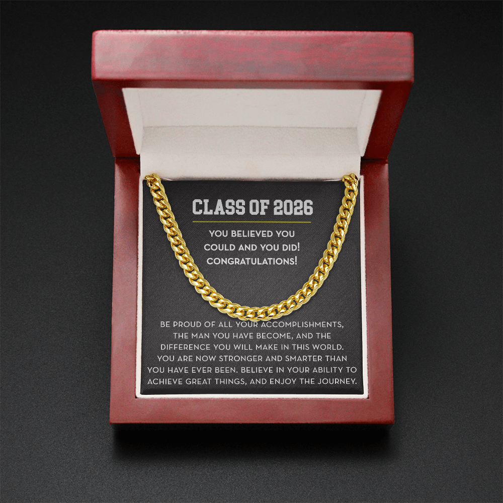 Class of 2026 Graduation Gift for Him, Gift for Graduate