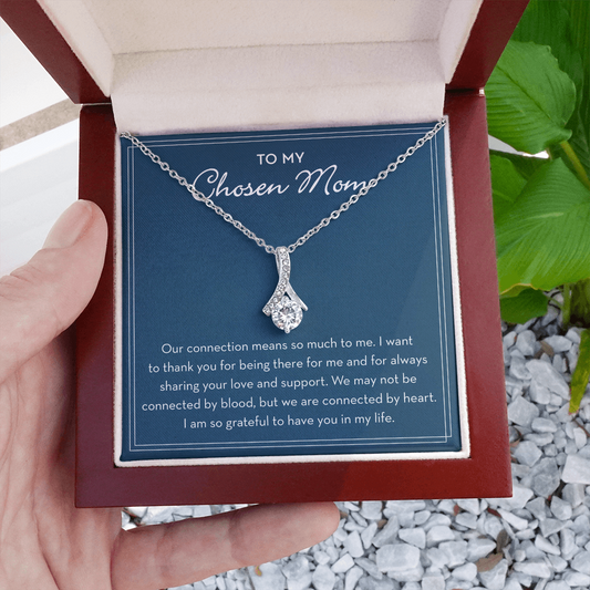 Chosen Mom Gift, Chosen Mom Mothers Day Gift, Bonus Mom Necklace