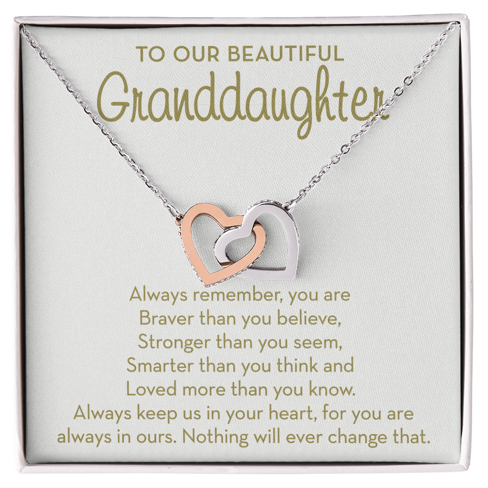 Granddaughter Gift from Grandparents, Birthday Gift for Granddaughter