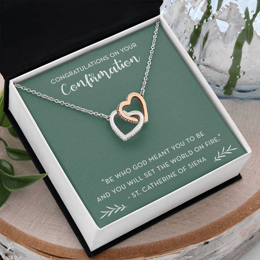 FEELMEM Confirmation Sponsor Necklace - God Bless My Sponsor Gift For Godmother, Catholic Mentor