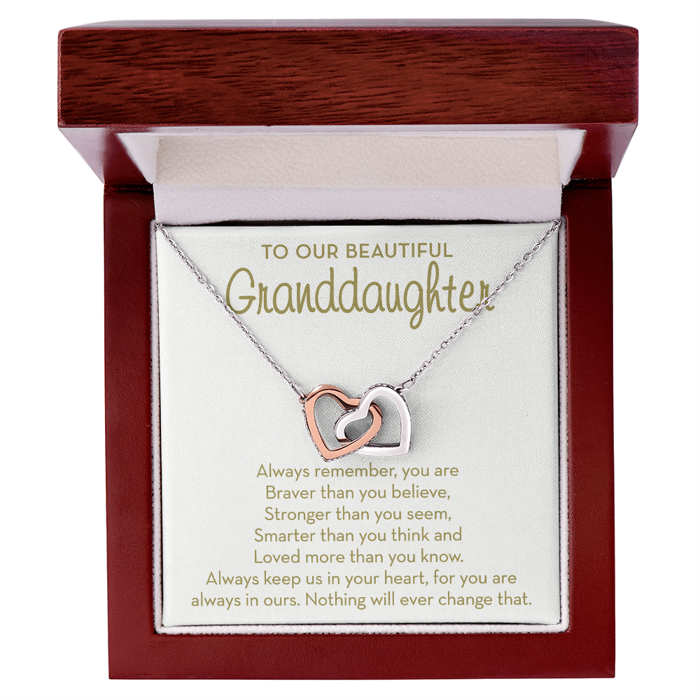 Granddaughter Gift from Grandparents, Birthday Gift for Granddaughter