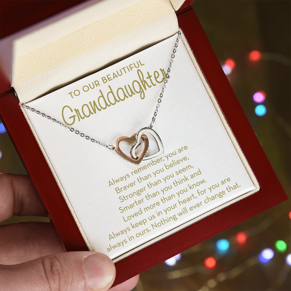 Granddaughter Gift from Grandparents, Birthday Gift for Granddaughter