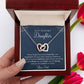 Daughter Necklace from Dad, Christmas Gift for Daughter from Dad, Proud To Be Your Dad