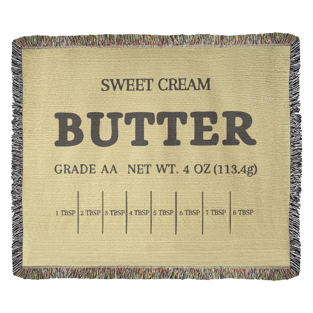 Butter Stick Woven Blanket