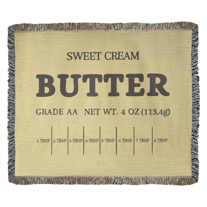 Butter Stick Woven Blanket