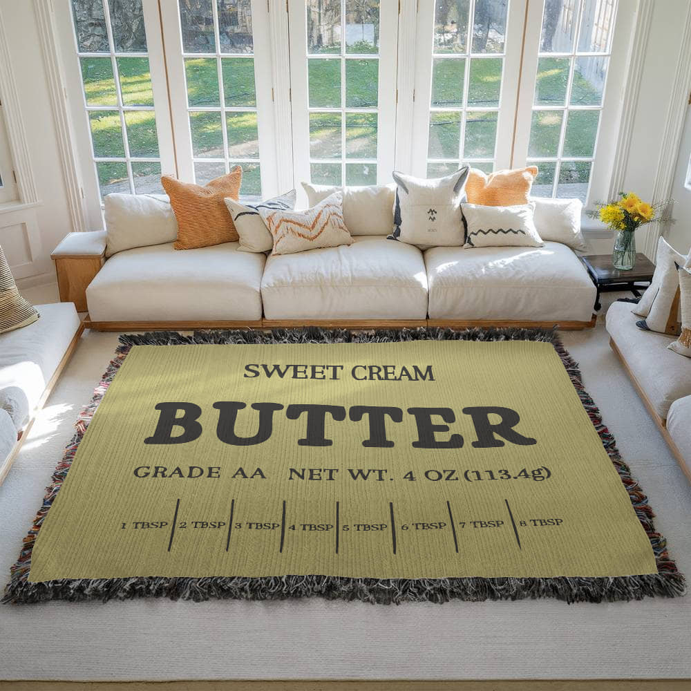 Butter Stick Woven Blanket