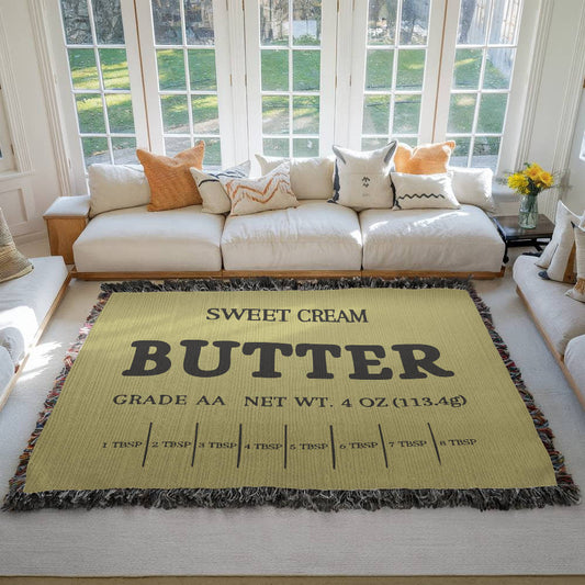 Butter Stick Woven Blanket