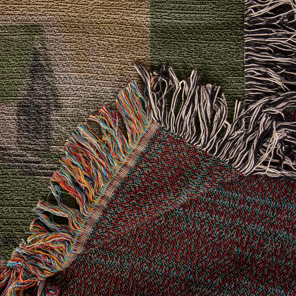 Anne of Green Gables Woven Throw, Vintage Book Cover Blanket