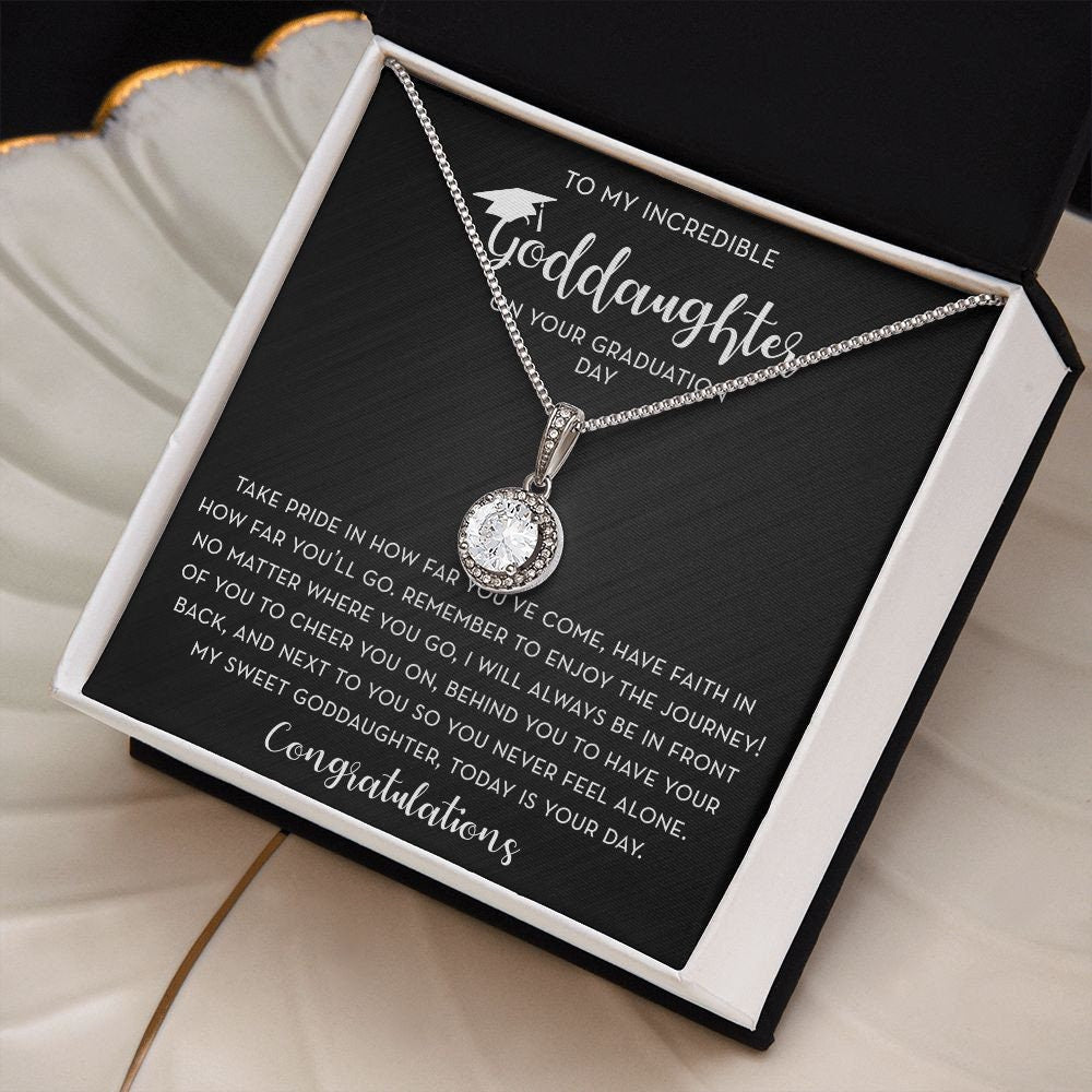 Goddaughter Graduation Gift, Graduation Gift for Goddaughter, Graduation Necklace, Gift from Godmother, High School / College Graduation