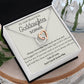 Personalized Goddaughter Gift, Goddaughter Necklace / Jewelry, Birthday / Graduation / Confirmation Gift for Goddaughter, From Godparents