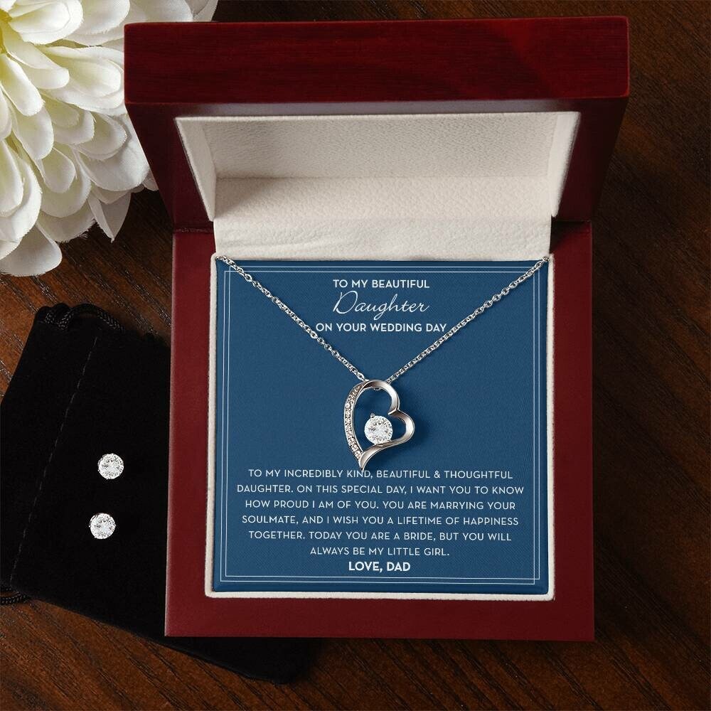 Gift from Dad to Daughter on Wedding Day, Gift for Bride from Dad