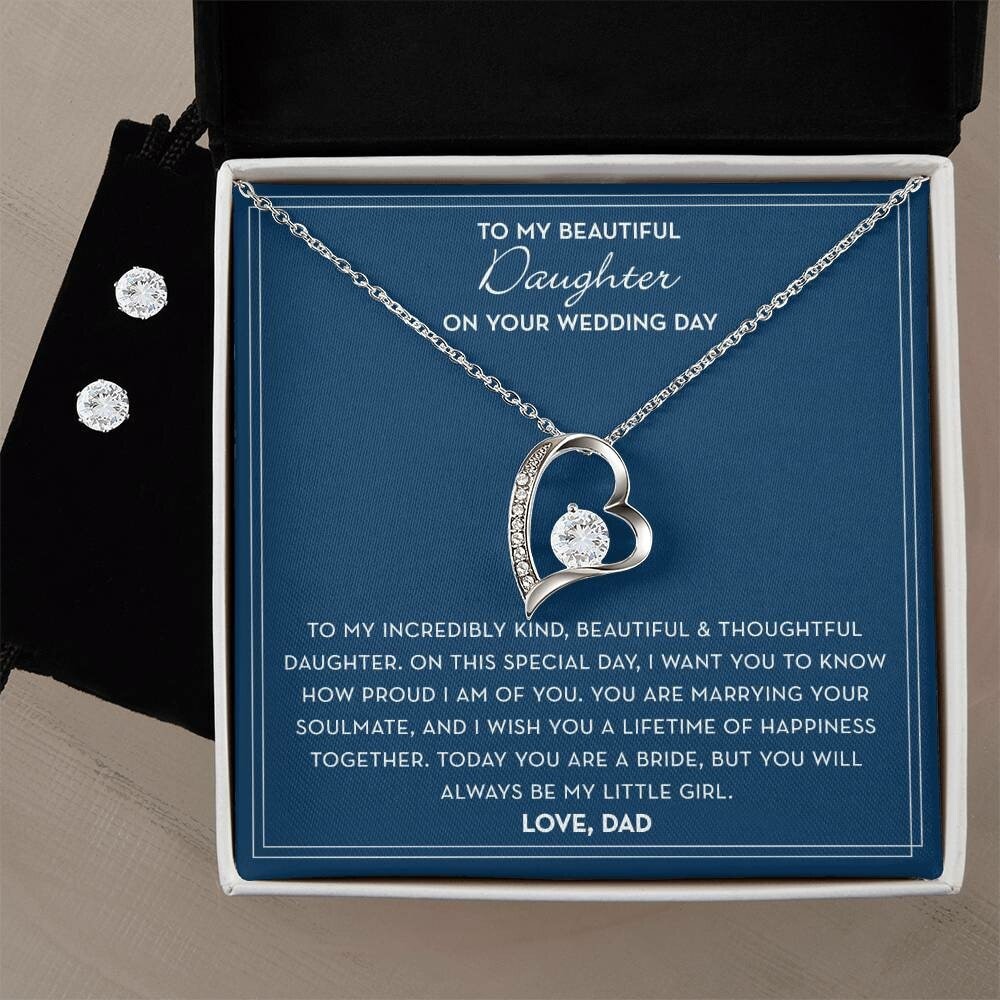 Gift from Dad to Daughter on Wedding Day, Gift for Bride from Dad