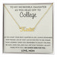 Personalized Gift for Daughter Going to College, Off to College Card, Mother Daughter Gift, Freshman Daughter Gift, Starting College Gift