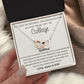 Personalized Granddaughter Gift, Going to College, Custom Granddaughter Name Necklace, Grandparents Names, Moving Out Gift, Starting College