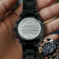 US Citizenship Gift for Him, Engraved Watch, Gift for New US Citizen, Naturalization Gift