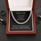 Son Necklace Chain, Proud of You, Graduation Gift for Son