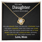 Daughter Knot Necklace from Mom, Always Remember