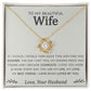 Wife Necklace, I Love Being Loved By You