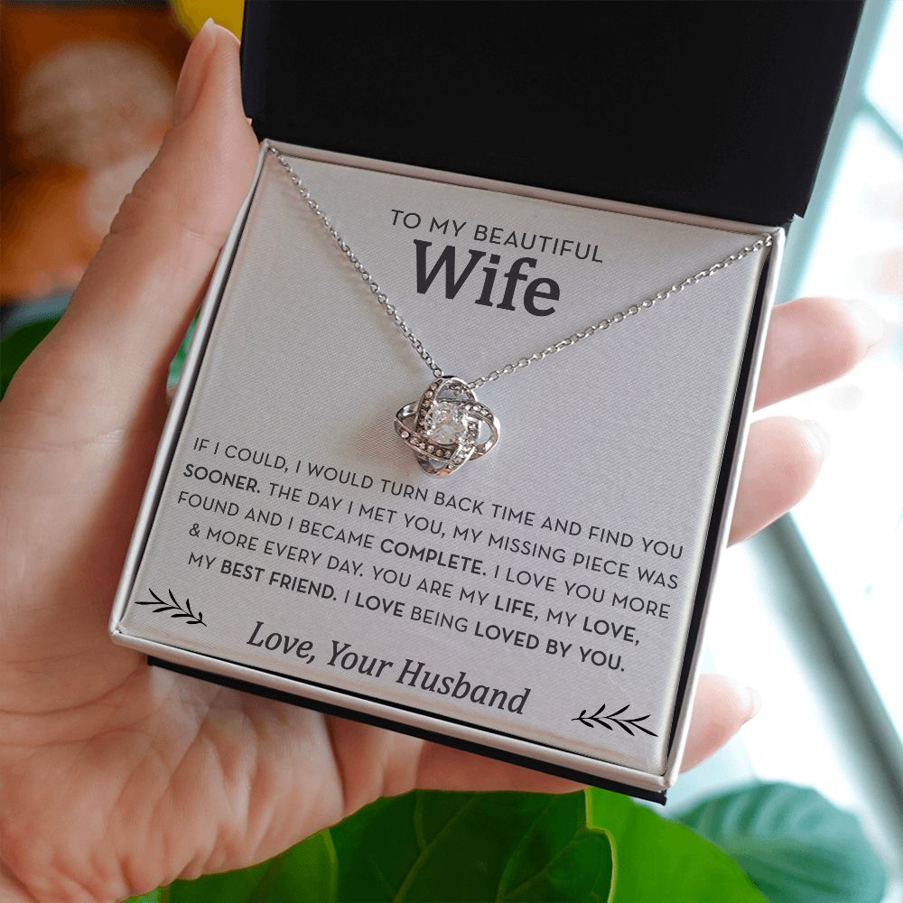 Wife Necklace, I Love Being Loved By You