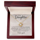 Daughter Necklace from Mom, I Love Everything About You