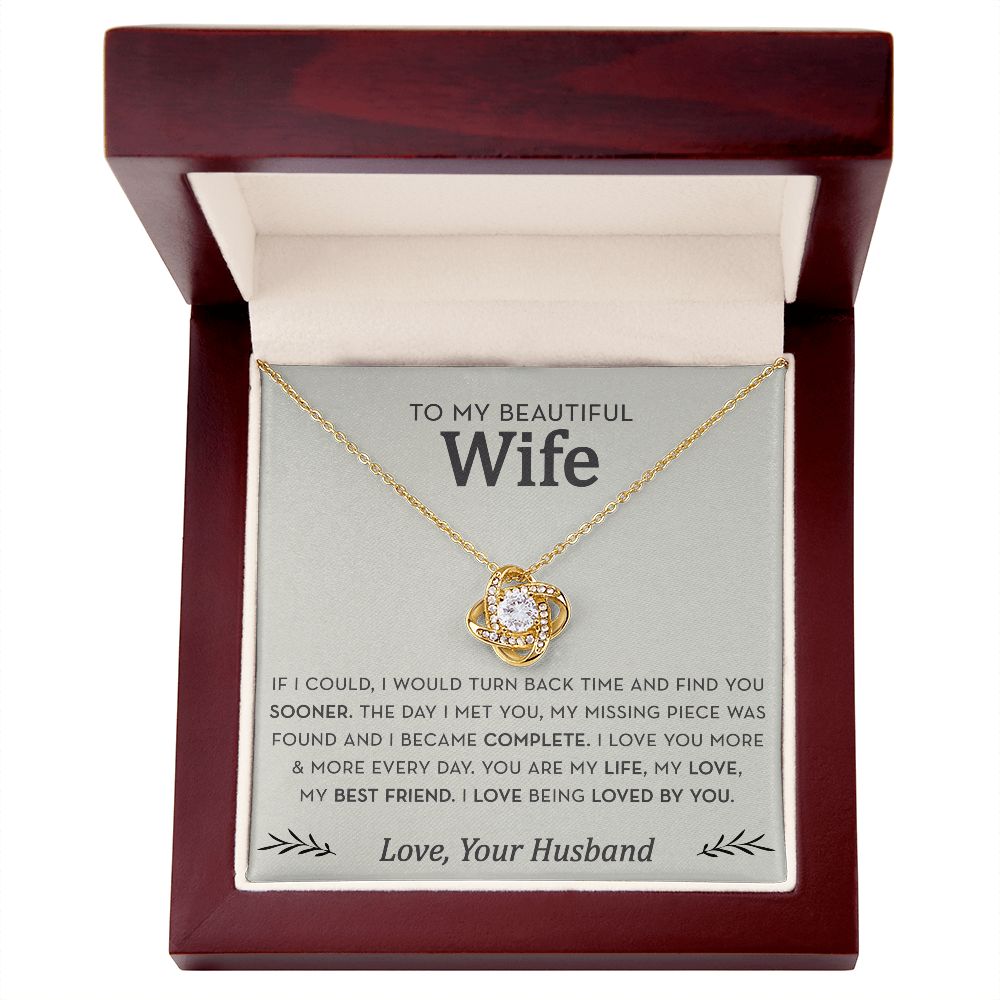 Wife Necklace, I Love Being Loved By You
