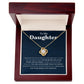 Daughter Necklace, I Carry You with Me Always