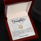 Daughter Knot Necklace, Love You to Pieces