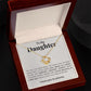 Daughter Knot Necklace, You're Beautiful in Every Way