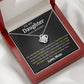 Daughter Knot Necklace from Mom, Always Remember