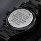 To My Son Gift, Engraved Watch, Birthday Gift for Son, Never Forget Your Way Back Home