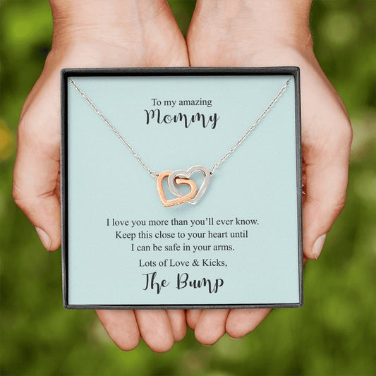Expectant Mommy Gift, Gift for Mommy, Maternity Gift, Mom to Be Gift, Expecting Mother Gift, Expectant Mommy Necklace, From the Bump Gift