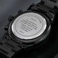 Bonus Dad Sentimental Engraved Watch, Bonus Dad Gift, Stepdad Gift