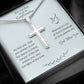 Son Confirmation Gift from Parents, Cross for Son Confirmation