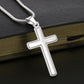 Personalized Gift for Son Confirmation, Cross Necklace for Son Confirmation
