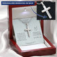 Personalized Gift for Son Confirmation, Cross Necklace for Son Confirmation