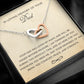 In Loving Memory of your Dad Necklace, Memorial Gift For Loss of Father