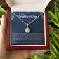 Daughter-in-Law Gift for Wedding Day, Daughter in Law Necklace, Future Daughter In Law, Bride Gift from in-Laws, Daughter in Law Birthday