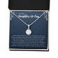 Daughter-in-Law Necklace, Gift for Wedding Day