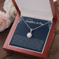 Daughter-in-Law Gift for Wedding Day, Daughter in Law Necklace, Future Daughter In Law, Bride Gift from in-Laws, Daughter in Law Birthday