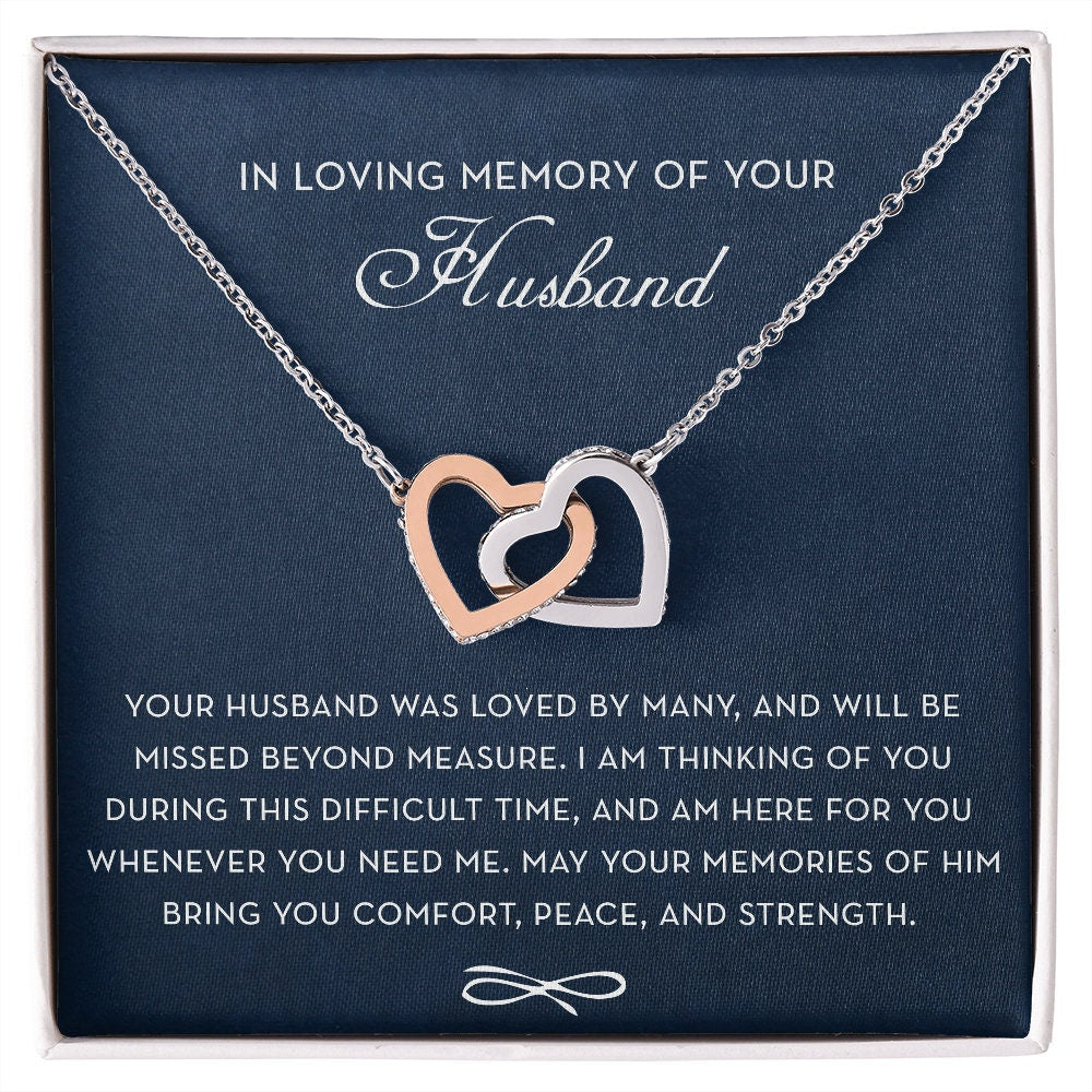 In Loving Memory of your Husband, Memorial Gift