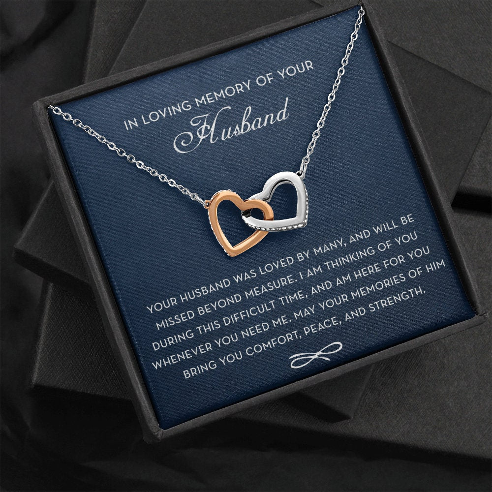 In Loving Memory of your Husband, Memorial Gift