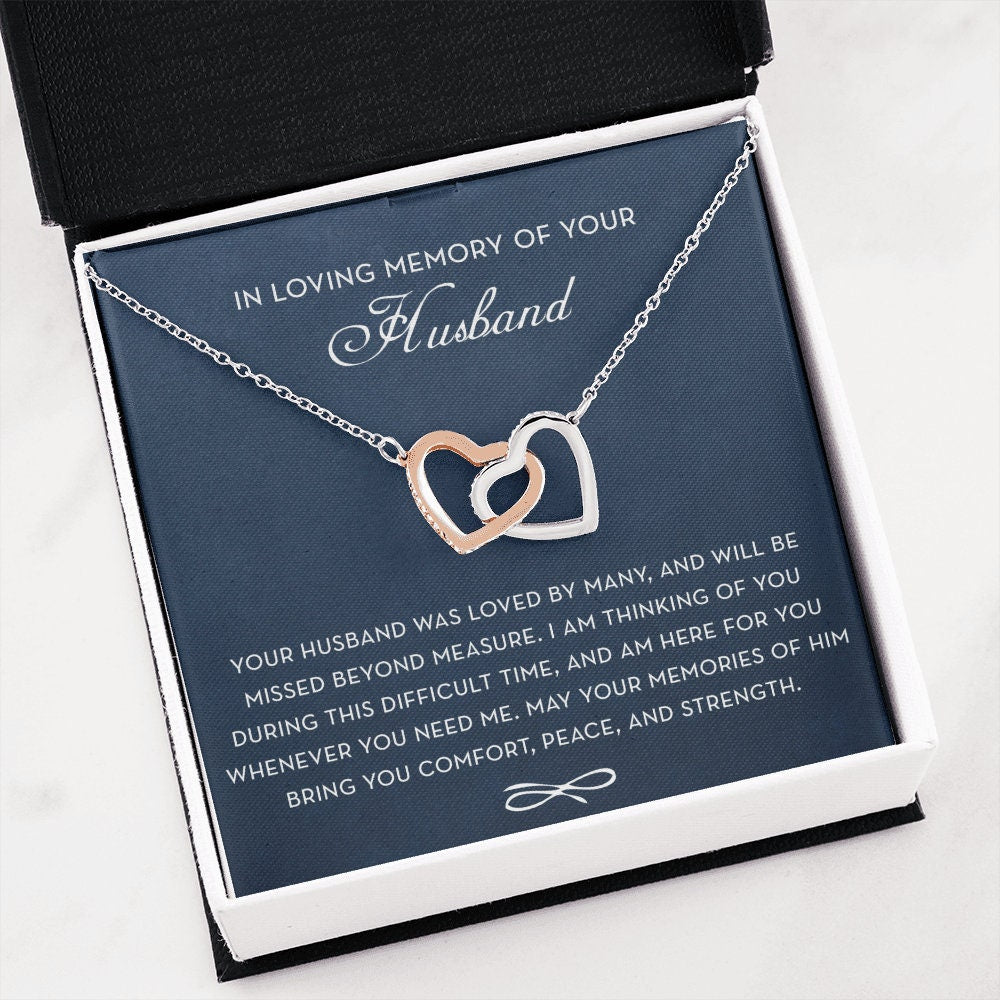 In Loving Memory of your Husband, Memorial Gift