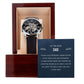 To the Best Dad Gift, Father's Day Watch, Thank You For Being There For Me, Modern Watch