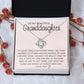 Granddaughter Gift, To my Granddaughter Gift, Knot Necklace, I Am Always With You