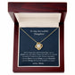 Daughter Necklace from Mom, Proud to Be Your Mom