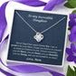 Daughter Necklace from Mom, Proud to Be Your Mom