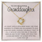 Granddaughter Gift Knot Necklace, I Am Always With You