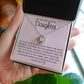 Daughter Necklace Gift, I Am Always With You