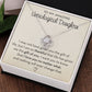 Unbiological Daughter Necklace, Gift for Step-Daughter, Gift for Bonus Daughter, Unbiological Daughter Gift, Sentimental Gift for Daughter